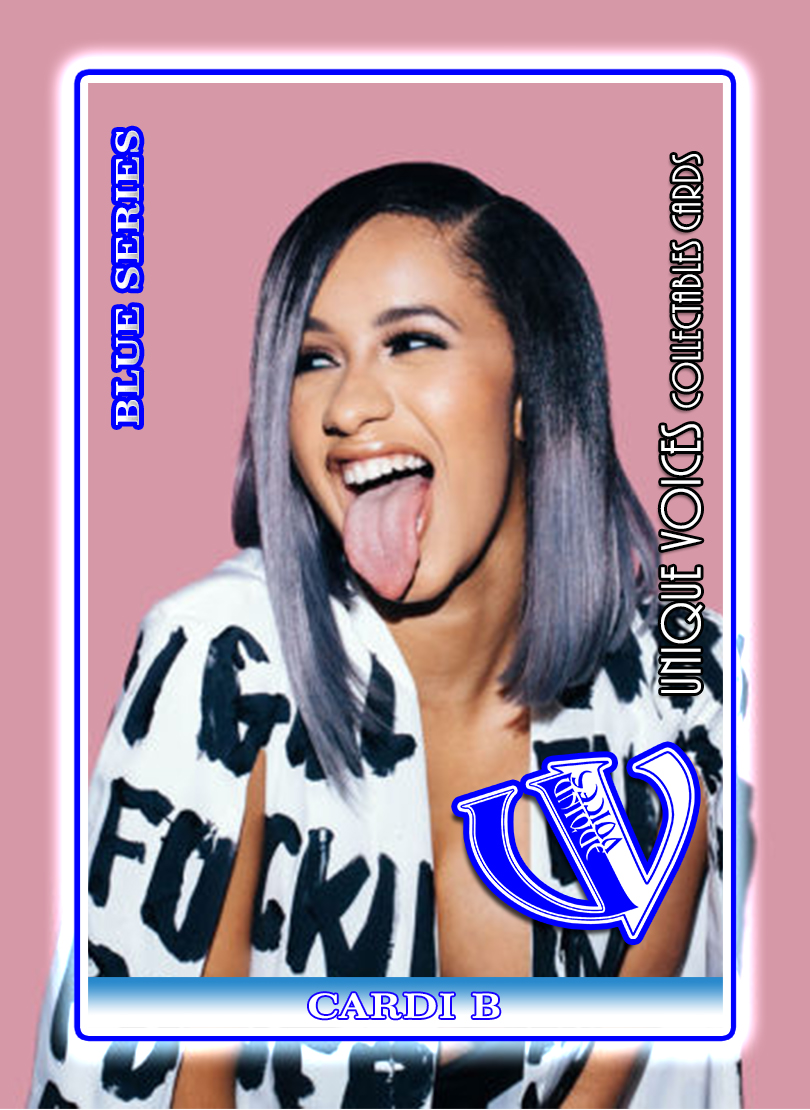 Cardi B Blue Card